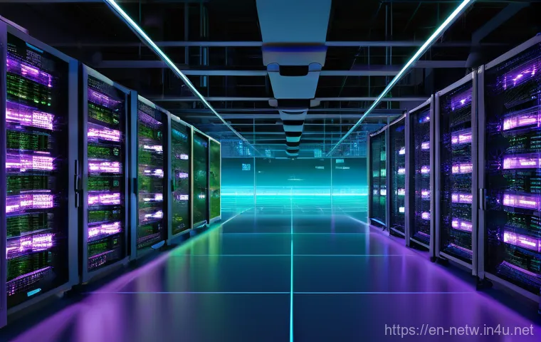 네트워크 실무에서 SDN 적용 사례와 경험 - **Image Prompt: Dynamic Data Center Resource Provisioning**
    "A vibrant and dynamic data center e...