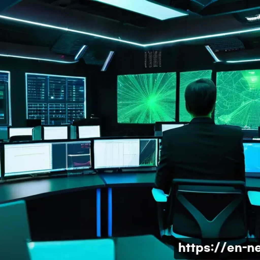 네트워크 실무에서 발생한 장애 대응 및 복구 사례 - **Image Prompt: The Digital Fort Knox - Proactive Network Vigilance**
    A wide-angle, highly detai...